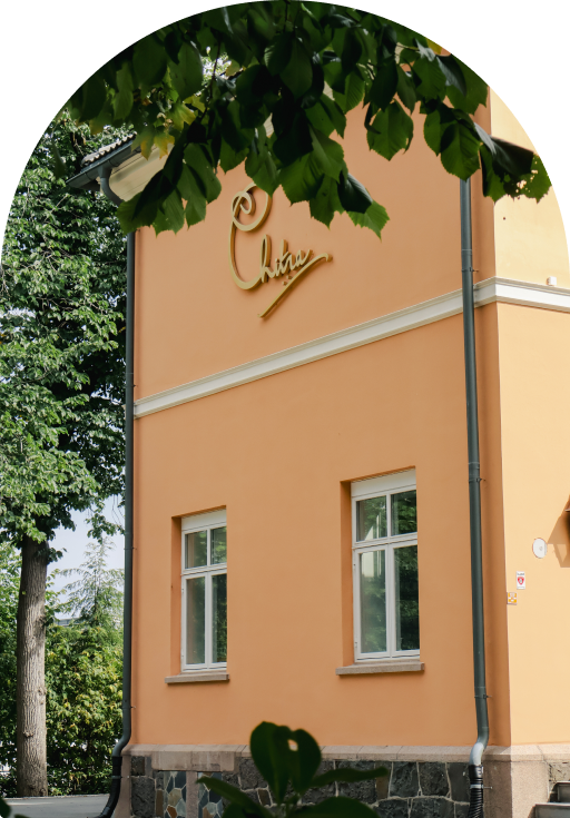 Fasaden på Chitra house